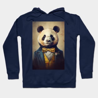 Mr Dapper Panda Bear Hoodie